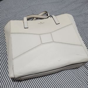 Kate Spade White Tote Bag